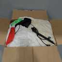 5ft Christmas Inflatables Snowman Outdoor Yard Decor with Rotating LED Lights Christmas Blow Up Decoration Garden