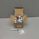 25 Packs 10ml Plastic Syringe, Luer Slip Tip with Cover Cap, Syringes for Liquid Jello Shots, Measuring, Watering, Refilling, Feeding