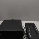 Amazon Basics 8-Sheet Strip Cut Paper Shredder for Home and Office, CD/Credit Card Shredder, 3.4 Gallon Bin, Black