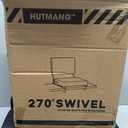 Chair - Stadium Seat with Back Support, Padded Foam Backs, 330LBS Weight Support, Portable, Foldable, Black