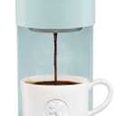 Keurig K-Mini Plus Single Serve K-Cup Pod Coffee Maker, with 6 to 12oz Brew Size, Stores up to 9 K-Cup Pods, Travel Mug Friendly, Misty Green