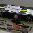 Ninja QB1004 Blender/Food Processor with 450-Watt Base, 48oz Pitcher, 16oz Chopper Bowl, and 40oz Processor Bowl for Shakes, Smoothies, and Meal Prep,Black