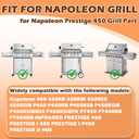 Grease Tray Replacement for Napoleon Prestige 450 Series Grill Replacement Parts, BBQ Drip Pan Tray for Napoleon N710-0038 N710-0069 Grease Catcher, for Napoleon Prestige 450 Grill Accessories