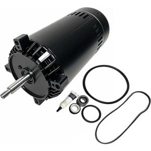 UST1102 1 Hp Up-Rated Swimming Pool Pump Motor Replacement for Century, A.O. Smith, Hayward Super Pump, Super II, Max-Flow,115/230V Pool Motor with Seal Kit SP2607X10 56J Frame, 3450RPM Motor