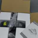 Under Desk Elliptical Machine, Elliptical Leg Exerciser as Seen on TV for Senior with Remote Control, Portable Quiet Electric Seated Pedal and 12 Adjustable Speed, Black