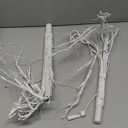 Twinkle Star 2-Pack 6 Feet 96 LED Lighted Birch Tree for Thanksgiving Decor Home Wedding Party Indoor Outdoor Christmas, Fall, Autumn Decoration, 2 Pack, Warm White (Floral)