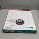 Adamson Hybrid 2-in-1 Analog & Digital Weighing Scale for Body Weight up to 400lbs - Thick Tempered Glass - Extra Large Display - Easy to Read Digital Bathroom Scale