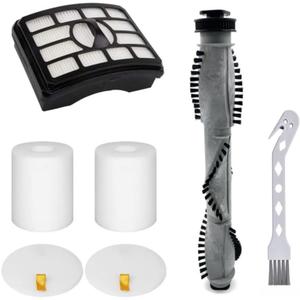 Replacement Filter Parts Compatible with Shark Navigator Lift Away NV500 NV501 UV560 NV502 NV505 NV550 NV520 Parts Xff500 Xhf500 Vacuum Cleaner Brush Roll Filter