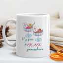 Mahjong Gifts Mug, Mahjong Gifts for Women Coffee Cup Ceramic, Gift for Mah Jong Players Lovers, Mah Jong Accessories Ceramic Coffee Tea Mug 11 oz (5)