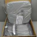 TRALT Office Chair - Ergonomic Desk Chair with Adjustable Lumbar Support, Mesh Computer Chair, Executive Chair for Home Office Comfortable Lumbar Support (Fog Gray)