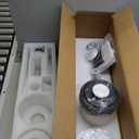 60 Inch White Ceiling Fan No Light Wood Indoor Outdoor Ceiling Fans for Patios Living Room Bedroom Proch Big Farmhouse Ceiling Fan for Flat Sloped Angled Ceiling (White Blades + White Body)