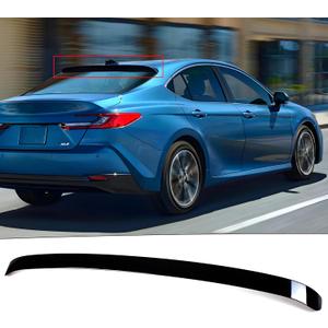 Rear Window Roof Spoiler Visor Wing Compatible with Toyota Camry LE/SE/XLE/XSE/Hybrid 2018 2019 2020 2021 2022 2023 2024 2025 Gloss Black Top Wing Lip Exterior Accessories