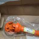 1-3/8" PTO Drive Shaft, 6 Spline End Pto Driveline Shaft, PTO Shaft with Slip Clutch, PTO Shaft for Bush Hog, Finish Mower, Rotary Cutter, 31.5-41 Inch, Orange