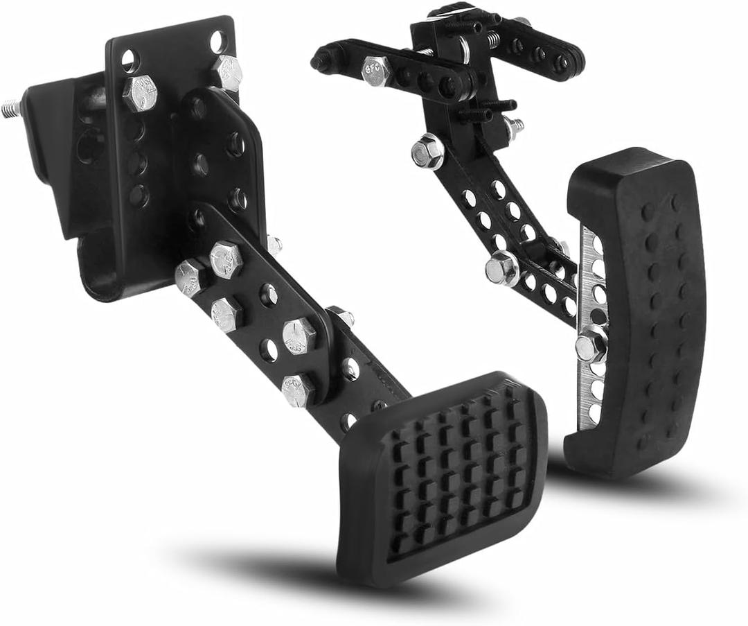 Gas and Brake Pedal Extenders Extensions Compatible with Drivers, Car, Go Kart, Ride on Toys, Universal Brake Extender (Adjusted Any Angle)