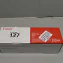 Canon Genuine 137 Black Toner Cartridge Compatible with LBP151dw, MF210 Series, MF220 Series, MF230 Series, MF240 Series, D570
