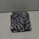 Wonnitar Moroccan Bathroom Rug,Washable 2x3 Small Bath Mat, Boho Tribal Soft Kitchen Sink Mat, Non-Slip Geometric Entry Way Rug, Low-Pile Indoor Carpet for Bedside Entrance Laundry (Black,2'x3')