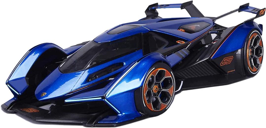 Lambo V12 Vision Gran Turismo Blue Metallic 118 Diecast Model Car by Maisto 31454