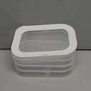 4 Pcs Deli Meat Container for Fridge Stackable Deli Containers with Lid and Tong Bacon Lunch Meat Keeper for Refrigerator Food Storage Boxes for Organizing Cold Cuts Salami and Cheese