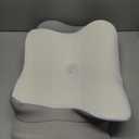 DONAMA Cervical Pillow for Neck and Shoulder,Contour Memory Foam Pillow,Ergonomic Neck Support Pillow for Side Back Stomach Sleepers with Pillowcase-Standard Size (Standard Size 21.65"Lx12.12"Wx4.13"H, Light Grey)