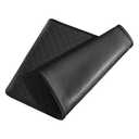 Silicone Anti-Slip Waterproof Dog Food Mat Cat Water Mats for Feeder Bowl Extra Large Cove Feeding Mat Black A S
