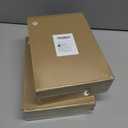 2 x High Neck Longline Sports Bras for Women with Built in Bra Pads U Back Yoga Sports Bra Push up Workout Crop Tank Tops (White, M)