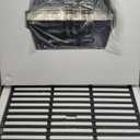 Grill Parts for Weber Genesis 300 Grills with Front Control Knob, Grill Grates for Genesis E310 S310 E/S320 E/S330, 17.5" Flavorizer Bars&Heat Deflectors, 19.5" Grill Grates for Weber 7524 7621 65505