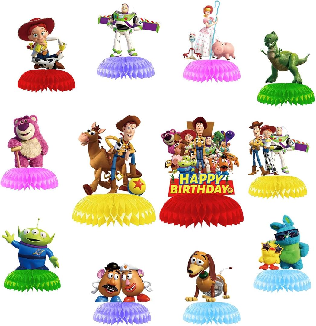 12Pcs Birthday Party Supplies, Centerpieces Table Decorations, Party Favors for Adult Birthday Table Decorations