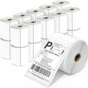 4" X 6" Direct Thermal Labels (5000 Count, 20 Rolls) - Printable