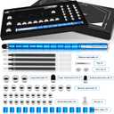 Magnetic Fidget Pen Toys for Adults Teens Cool Birthday Gifts for Young Men Unique Gifts for Teenage Boys Novelty Christmas Stocking Stuffers Gadget for Men Teen Boy Personalized Gifts (Blue)