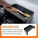 Dashboard Storage Organizer Compatible with Toyota Corolla 2019-2025 2026/ Corolla Cross 2022-2026 Accessories, Fit 8-in. Audio Multimedia Interior Insert Center Console Dash Mounted Holders