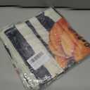 Fall Pumpkin Pillow Cover 18x18 Fall Decor Cushion Cover Autumn Stripe Throw Pillow Cover Thanksgiving Farmhouse Decorative Cushion Cases 18x18 Set of 4 (Dark Tones)