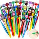 48 Pcs Video Games Bobblehead Eraser for Pencils Kawaii Erasers Cute Supplies Fun Cartoon Erasers Supplies Birthday Gifts