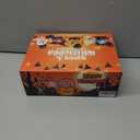 240PCS Bulk Halloween Party Favors - 24 Pack Pre-filled Mini Pumpkin Buckets Set, Non-Candy Treats Toys & Goodie Bags Stuffers for Trick or Treat, Kids' Prizes