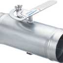 PATIKIL 3" HVAC Duct Manual Volume Damper, Metal Adjustment Airflow Ducting Backdraft Damper Control for Air Ventilation System