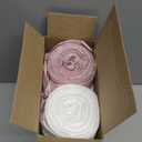 Amazon Basics 13 Gallon Tall Kitchen Drawstring Trash Bags, Clean Fresh Scent, 10% Post Consumer Recycled Material, 80 Count (White)