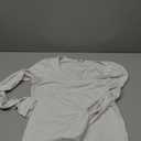 Ekouaer 2 Pack Long Sleeve Shirts for Womens Scoop Neck Tops Slim Fit Undershirts Basic Thermal Tee Shirt Black/White S