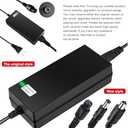 EVAPLUS 42V 2A Fast Charger with 3-Prong 0.31" Plug | for 36V Lithium Batteries- Compatible with Pocket Mod, Sports Mod, Electric Scooters