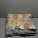 Blissful Diary Portable Baby Play Mats for Floor, Thick Cushioned Foldable Baby Crawling Mat for Indoor Outdoor, Non-Slip & Washable Kids Playmat for Tummy Time Activity, Earth Tones 43" X 43"