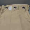 NICETOWN Sliding Door Curtain for Living Room, Blackout Patio Curtain & Drape Privacy Thermal Insulated Window Treatment for French/Patio Door (1 Panel, Biscotti Beige, W80 x L90)