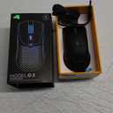 Glorious Gaming Model O 2 Wireless Gaming Mouse - Hybrid 2.4GHz & Bluetooth Wireless, 68g Superlight, Long Battery Life, 26k BAMF 2.0 Sensor, RGB, Ambidextrous, 6 Buttons, PTFE Feet - Black (Standard)