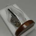 Glass Incense Holder for Sticks, Wooden Incense Stick Holder with Ash Catcher, Modern Insence-Stick Holder, Anti-Ash Flying Incent Holder for Yoga Spa Meditation Zen Home Decor (Transparent)