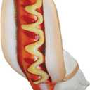 Fox Valley Traders Gaggleville Hot Dog Goose Outfit, Fits Large 23" H Statue