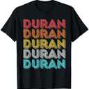 Vintage Retro Duran T-Shirt, L