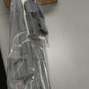 Retractable Baby Gate for Stairs & Doorways, 55" Wide x 33.6" Tall Easy Installation Mesh Dog Gate for Indoor & Outdoor Use,Pet and Dog Safety Gate for Hallways(Grey) (Gray)