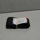 FireKylin 100 Pack Smell Proof Bags, Resealable Bags with Matte Window, Foil Pouch Stand Up Sealable Bags for Packaging, Black, 4" x 6"