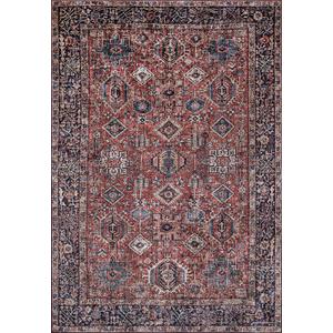 Momeni Karachi Area Rug, 2' X 3', Rust