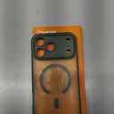 Symcele Designed for iPhone 17 Pro Max Case, Compatible with MagSafe, [Camera Protection] [15FT Military Drop Protection] Shockproof Translucent Matte Anti-Slip Phone Case, 6.9", Alpine Green