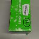 Dirnun Led Christmas Net Lights Green Outdoor Christmas Lights 160LED 5ftx7ft, Waterproof Outdoor Indoor Fairy Mesh Net Light for Xmas Party, Yard, Patio, Trees, Shrubs, Bushes Decorations