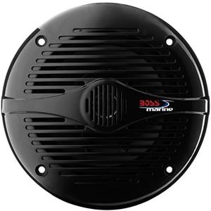 BOSS Audio Systems MR60B 200 Watt Per Pair, 6.5 Inch , Full Range, 2 Way Weatherproof Marine Speakers Sold in Pairs BLACK BOSS Audio Systems MR60B 200 Watt Per Pair, 6.5 Inch , Full Range, 2 Way Weatherproof Marine Speakers Sold in Pairs BLACK
