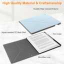 3 x Case for Remarkable Paper Pro 11.8 (2024 Released), with Stable Folding Stand Design and Pen Pocket, fit Remarkable Paper Tablet with 11.8 Color Display,Auto Sleep/Wake,Light Blue